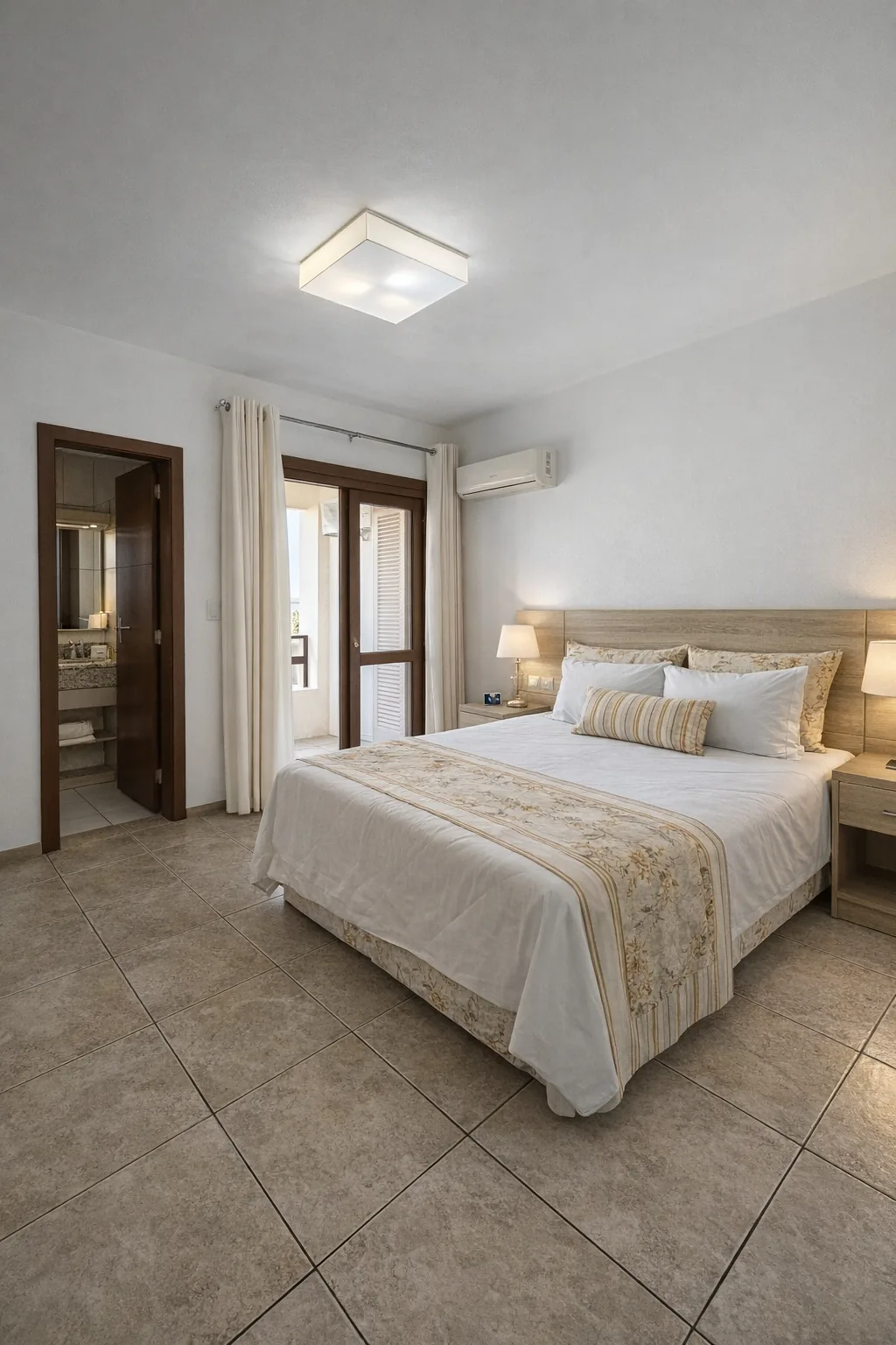 Apartamento Luxo - detalhes do quarto