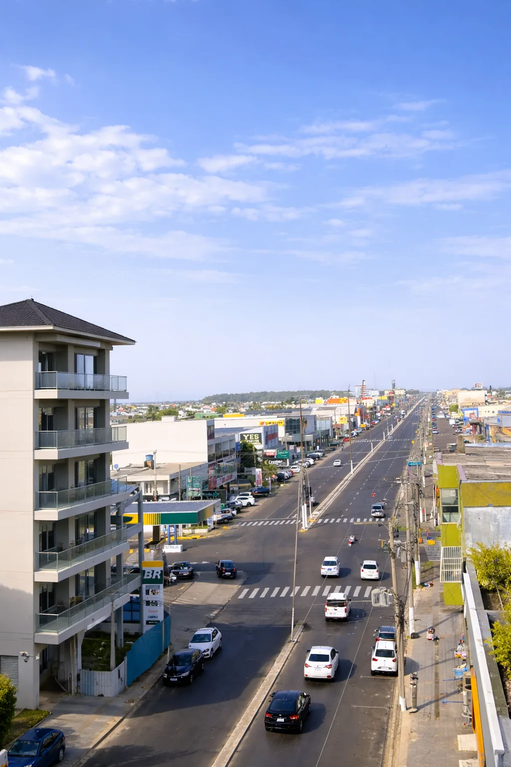 Apartamento Super Luxo - vista da sacada