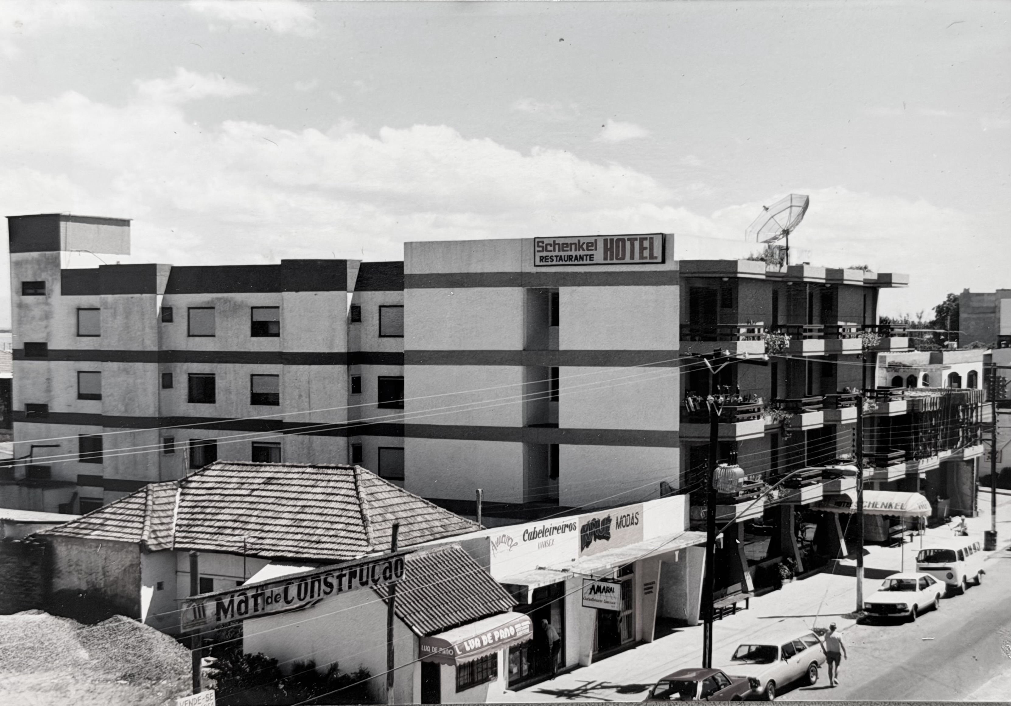 Prédio histórico do Schenkel Hotel