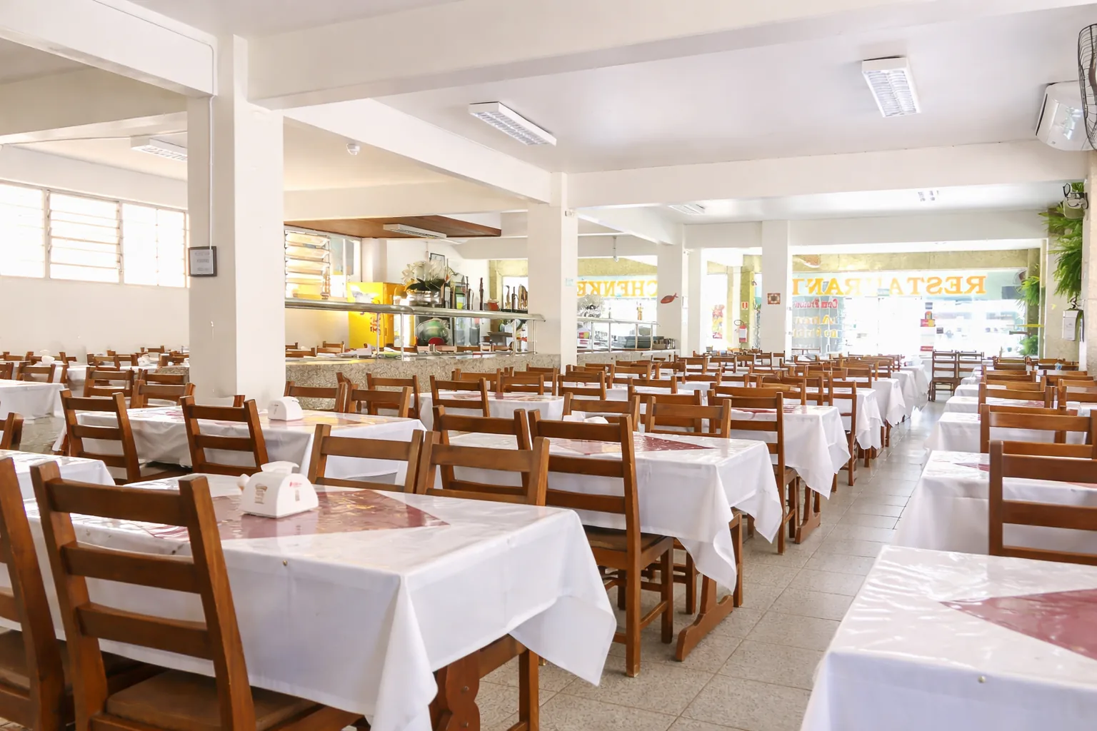 Salão do restaurante