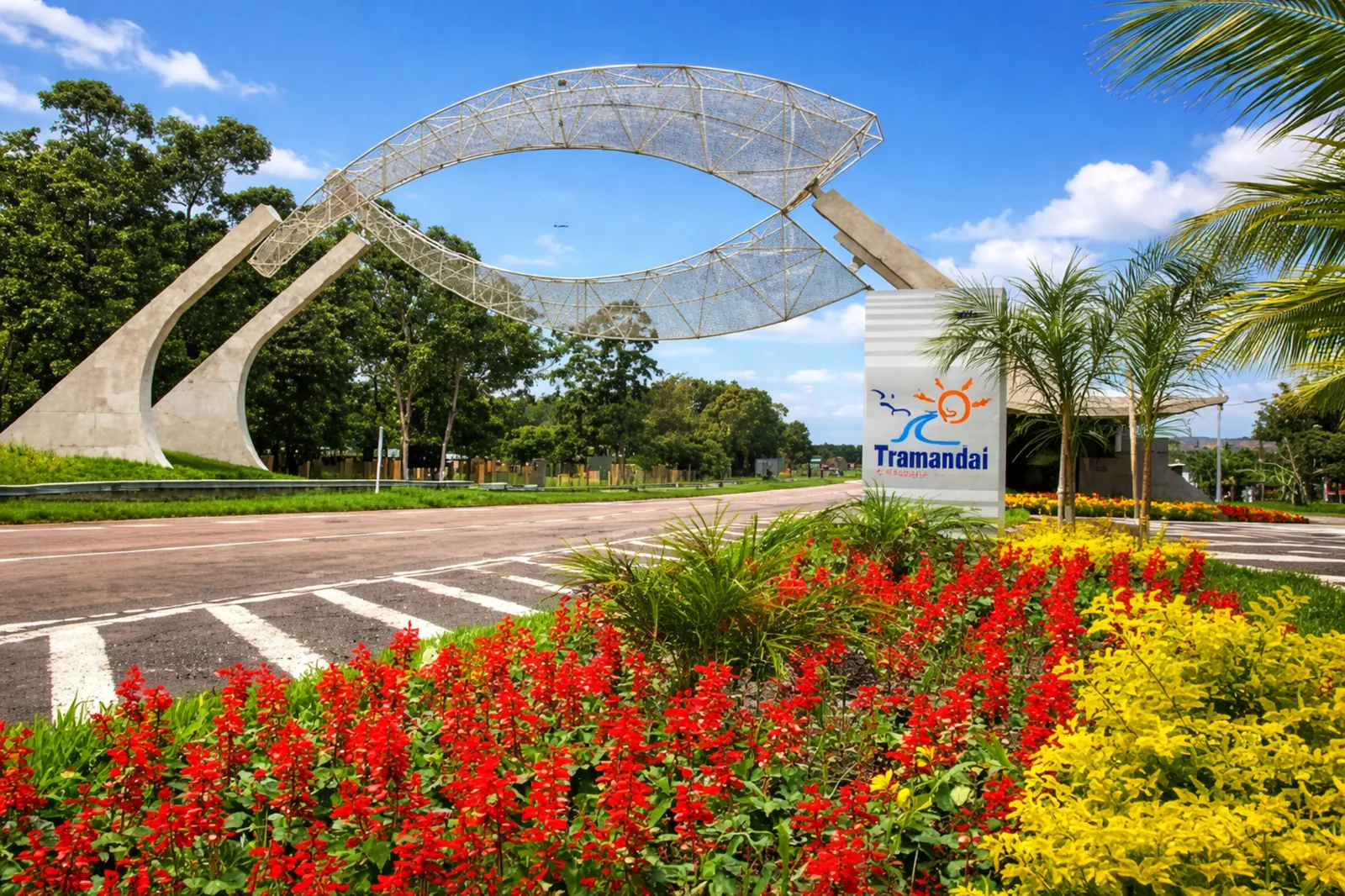 Pórtico de entrada de Tramandaí